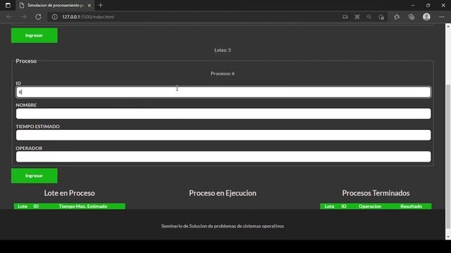 Simulación INCREIBLE procesamiento por lotes, MEJOR video ESPAÑOL, EN JS ENLACE MEGA, FUNCIONA 100 смотреть онлайн