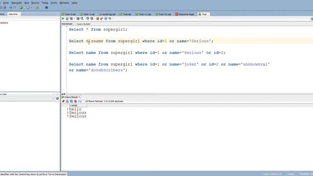 Just know How OR Operator Works in Oracle - Cool Videos - #oroperator #oraclesql смотреть онлайн