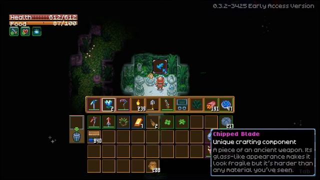 How to find the Chipped Blade - Location - Core Keeper Tutorial ? MixUpGames смотреть онлайн