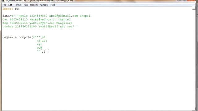 Python Tutorial in Hindi ( Lec 14 Regular Expression Part 1) смотреть онлайн