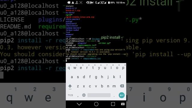 Install striker termux/
Striker is an offensive information and vulnerability scanner смотреть онлайн