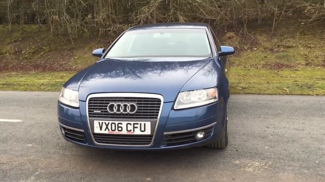 2006 06 AUDI A6 3.0 TDI QUATTRO SE 4d AUTO 221 BHP 4WD SAT NAV LEATHER FSH смотреть онлайн