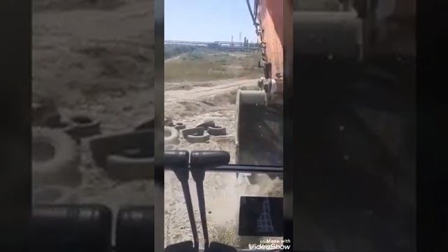 Профессиональная планировка ковшом ( откосы) Асылхан Курманалин