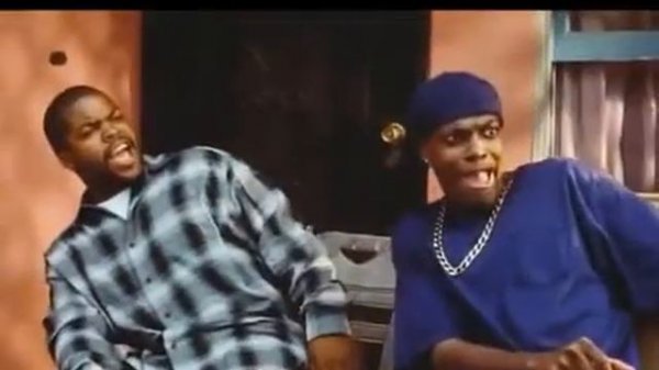 два негра орут