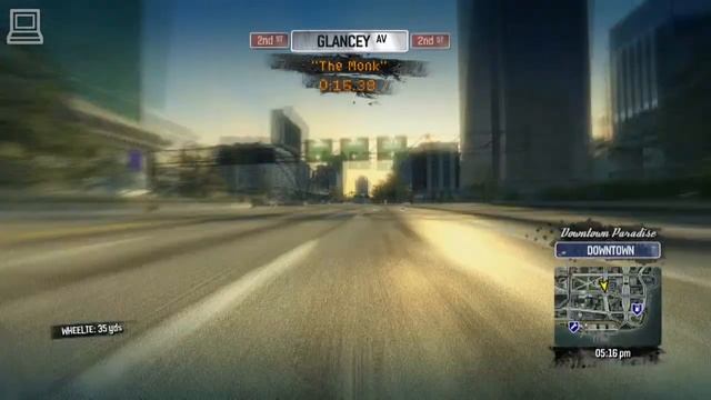 Burnout : Paradise : GeForce 8600M GT смотреть онлайн