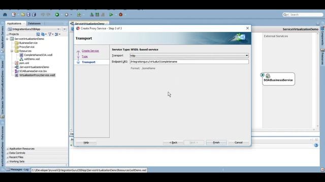 Oracle Service Bus 12C | Virtualize SOAP (WSDL) endpoint using OSB (Virtualization) | With Demo смотреть онлайн