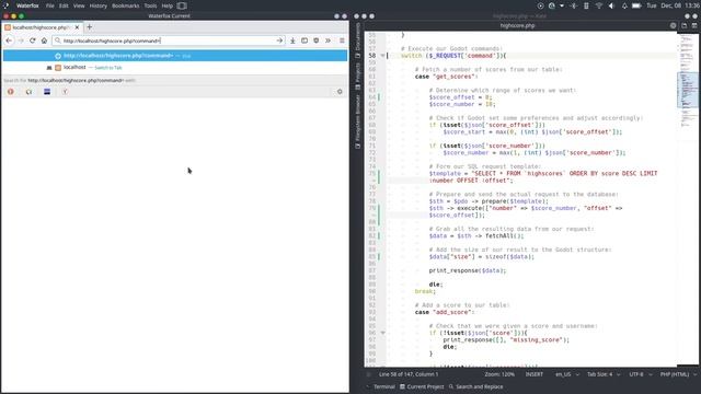 Godot to and from MySQL database tutorial смотреть онлайн