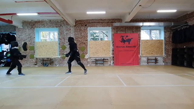 Тренировка фехтование 26.10.21 Гладиатория Школа Корогод фланкировка шашка смотреть онлайн