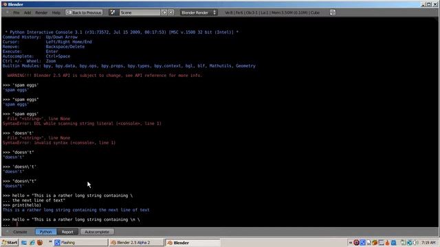 Ira Krakow's Python 3 Tutorial Part 2 (Strings) смотреть онлайн
