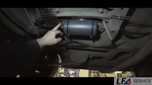 Установка пневмоподвески на автодом Hymer