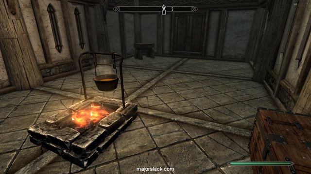 Skyrim HEARTHFIRE DLC Walkthrough - Part 10, Lakeview Manor Main Hall, All Dressed смотреть онлайн