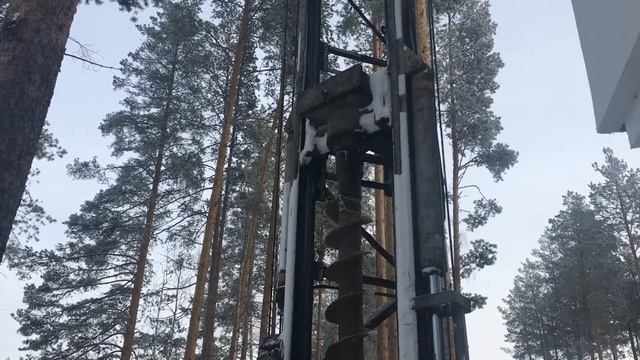 Бурение грунта под фундамент смотреть онлайн