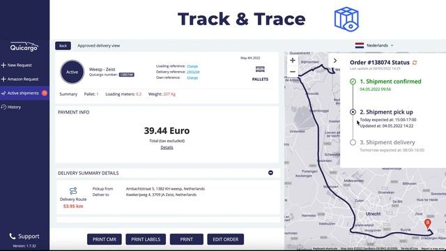 Quicargo Platform Guide | Track and Trace for shipments | Pallets & Parcels смотреть онлайн