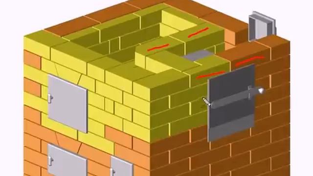 2/3 Простая печь каменка смотреть онлайн