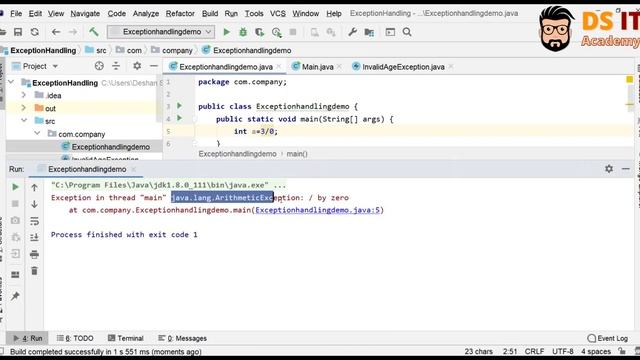 Runtime Exceptions in Java Explained in Sinhala With Examples смотреть онлайн