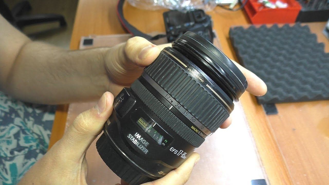 Заклинил объектив Canon EF-S 17-85mm / РЕМОНТ смотреть онлайн
