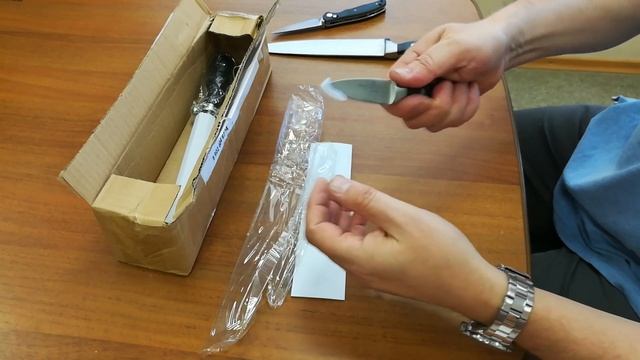 Поварская тройка LUXSTAHL Profi. Распаковка посылки смотреть онлайн