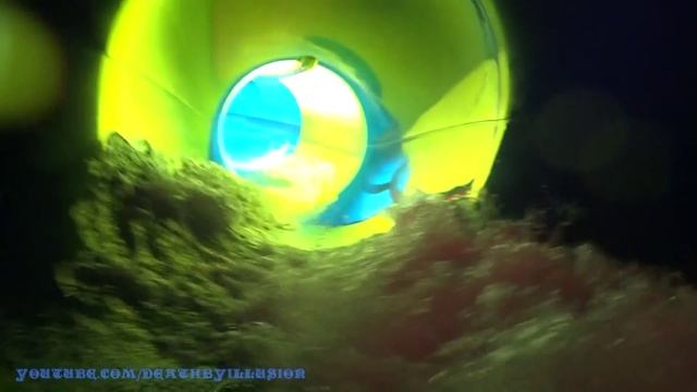 Triple Twist Tube Slide (HD POV) Great Wolf Lodge Mason Ohio смотреть онлайн