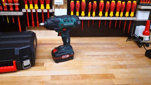 Lidl PARKSIDE® 20V Akku KFZ-Drehschlagschrauber PASSK 20 Li im Einsatztest 400nm смотреть онлайн