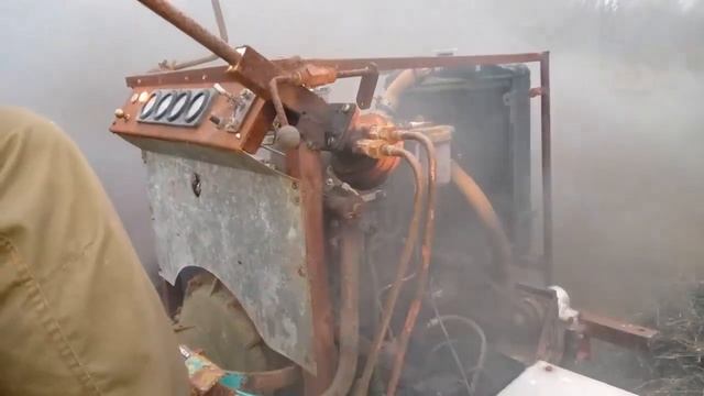 Самодельный дизель с переломной рамой смотреть онлайн