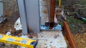 Монтаж подвесных ворот