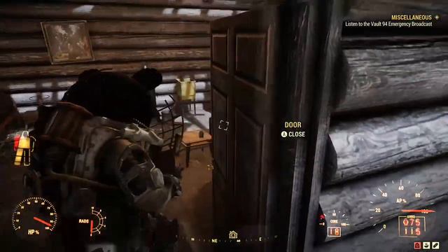 Haunted Doll Found in Cabin in the Woods | The Mist | Bailey Family Cabin |Fallout 76 Gameplay смотреть онлайн