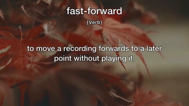 Fast-Forward Meaning | Definition of Fast-Forward смотреть онлайн