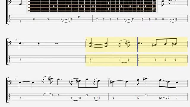 Beatles The   Oh! Darling BASS GUITAR TABLATURE