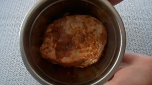 Свинина в фольге в мультиварке. Мясо, запечённое куском.