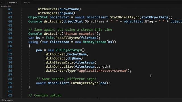 How To Upload A File Or Stream In MinIO File Using .Net #dotnet смотреть онлайн