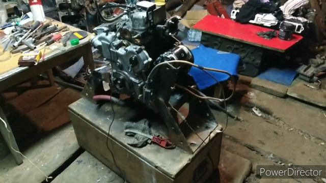 13 апреля. Первый запуск японского дизеля Yanmar TK 2.49 2TNE66. Дизель для проекта Газ 66 автодом. смотреть онлайн