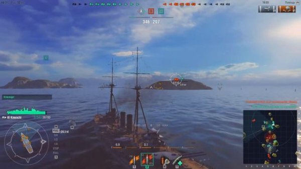 World of Warships. Линкор - главный калибр