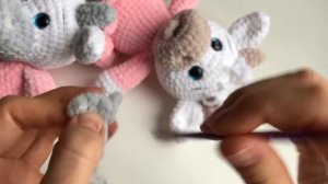 Мастер-класс. Корова крючком. Часть 4