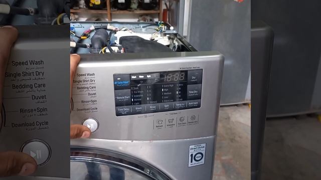 LG Front Load Washing Machine Error Codes DE1, IE, TE , FE Solutions |DWT TECHNICAL смотреть онлайн