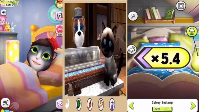 My Talking Angela VS My Talking Tom VS TALKING DUKE PUP 2 Gameplay Great Makeover For Chil