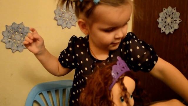 София Прекрасная. Аэлита мастер парикмахер, делает прически под музыку смотреть онлайн