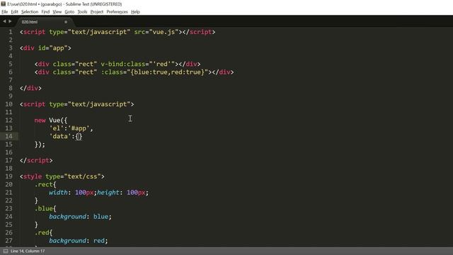 020 - VueJs Class Binding إستخدام смотреть онлайн