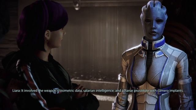 Mass Effect Legendary Edition Liara has a wild imagination"Because the truth is boring"(Citadel DLC смотреть онлайн