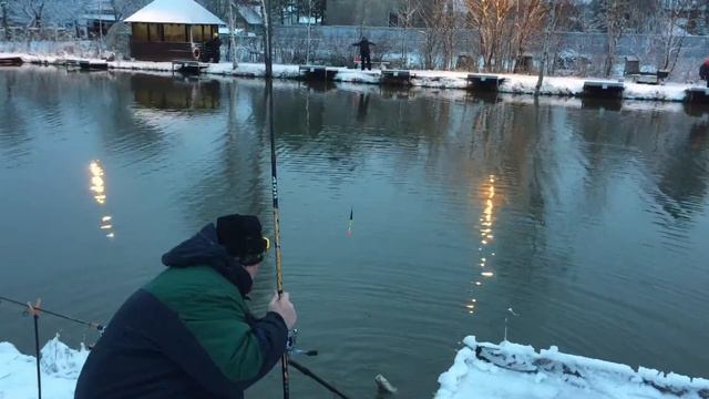 Утро на водоёме РК Фишка Липки смотреть онлайн