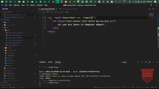 Angular 8 Tutorial - Part 15 - NgIf in Angular 8 | Hindi / Urdu смотреть онлайн