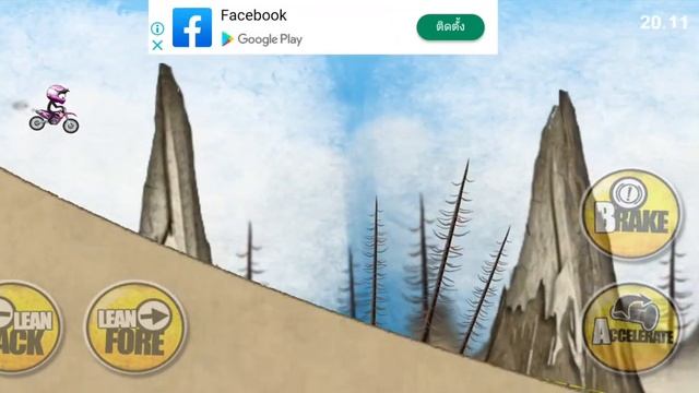 Stickman downhill motocross games เกมรถ รถวิบาก смотреть онлайн
