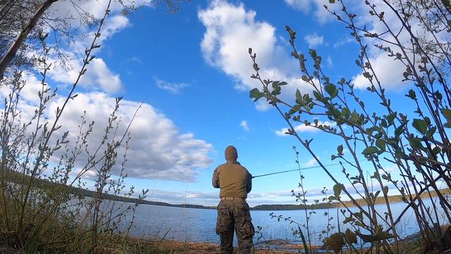 Fishing In Finland- Aggressive Northern Pike Strikes!!! смотреть онлайн