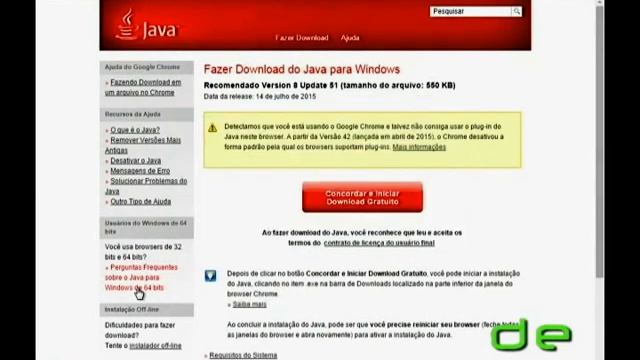 Habilitar ou Instalar java no Chrome смотреть онлайн