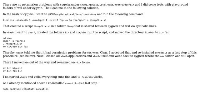 Permission denied for ls /usr/bin on windows subsystem for linux (2 Solutions!!) смотреть онлайн