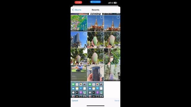 How to send photo files on telegram / របៀបផ្ញើរូបភាពជា files នៅក្នុងកម្មវិធី Telegram смотреть онлайн