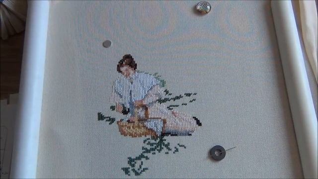 Dimensions - 3798 Placid Picnic РАРИТЕТ обзор и первые крестики!