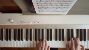Ф.Лекуппэ  Этюд До мажор, ор. 17,  № 18  [Solo Piano] ( Felix Le Couppey (1811-1887)) фортепиано