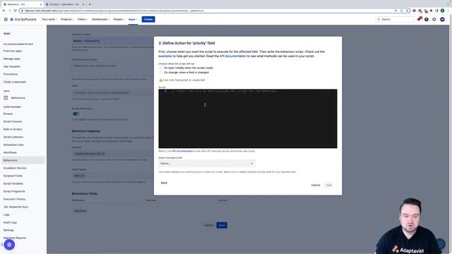1. Behaviours demo: How to show/hide fields to certain users with ScriptRunner for Jira Cloud смотреть онлайн