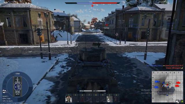 War Thunder 2023 M10 gmc & M4 & M4A1 battle смотреть онлайн