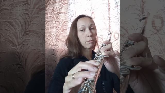 Ми-бемоль мажор на флейте. #флейта #гаммы смотреть онлайн